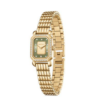 Davena Women's Watch Gold Brick