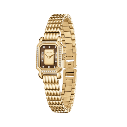 Davena Women's Watch Gold Brick