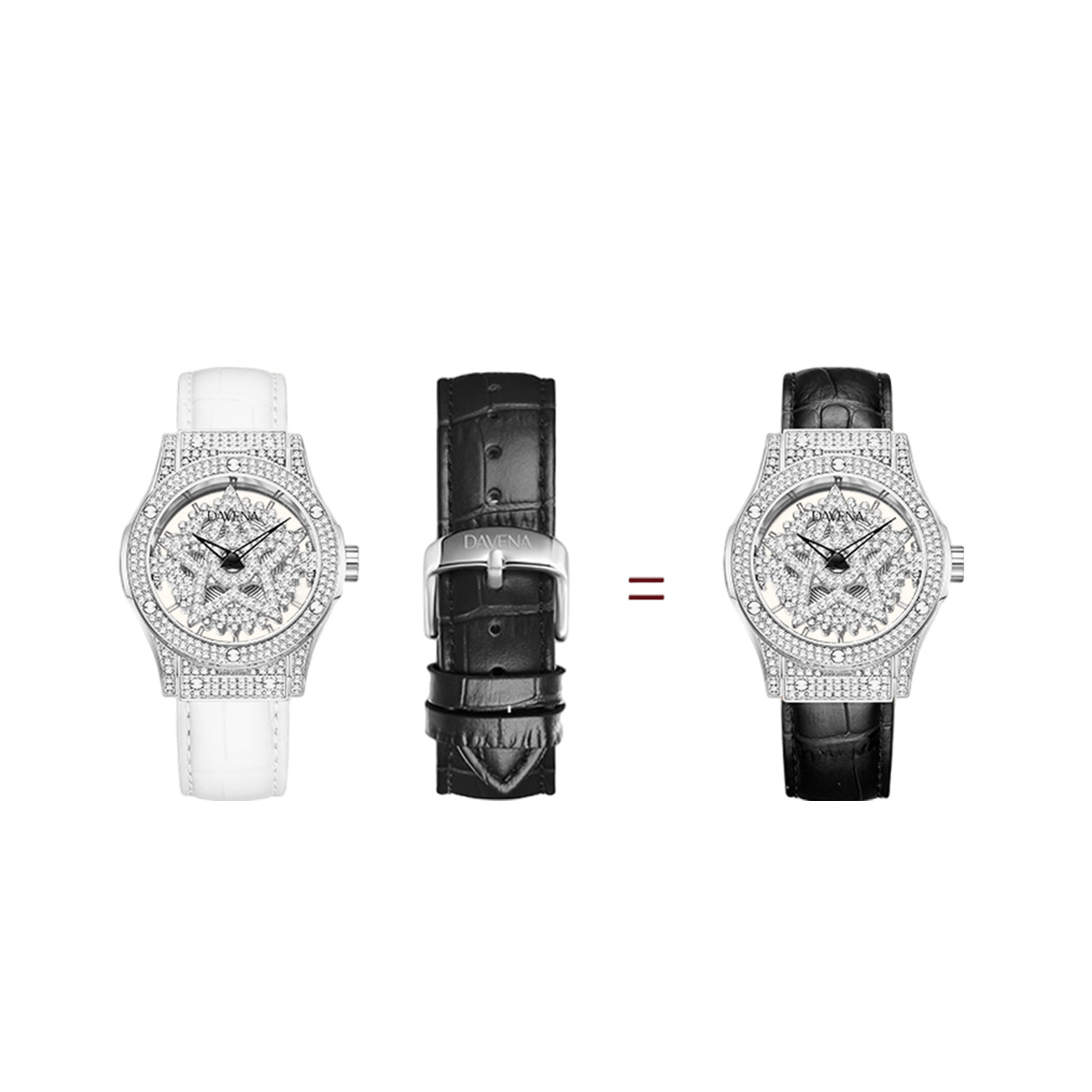Pearl Leather Strap